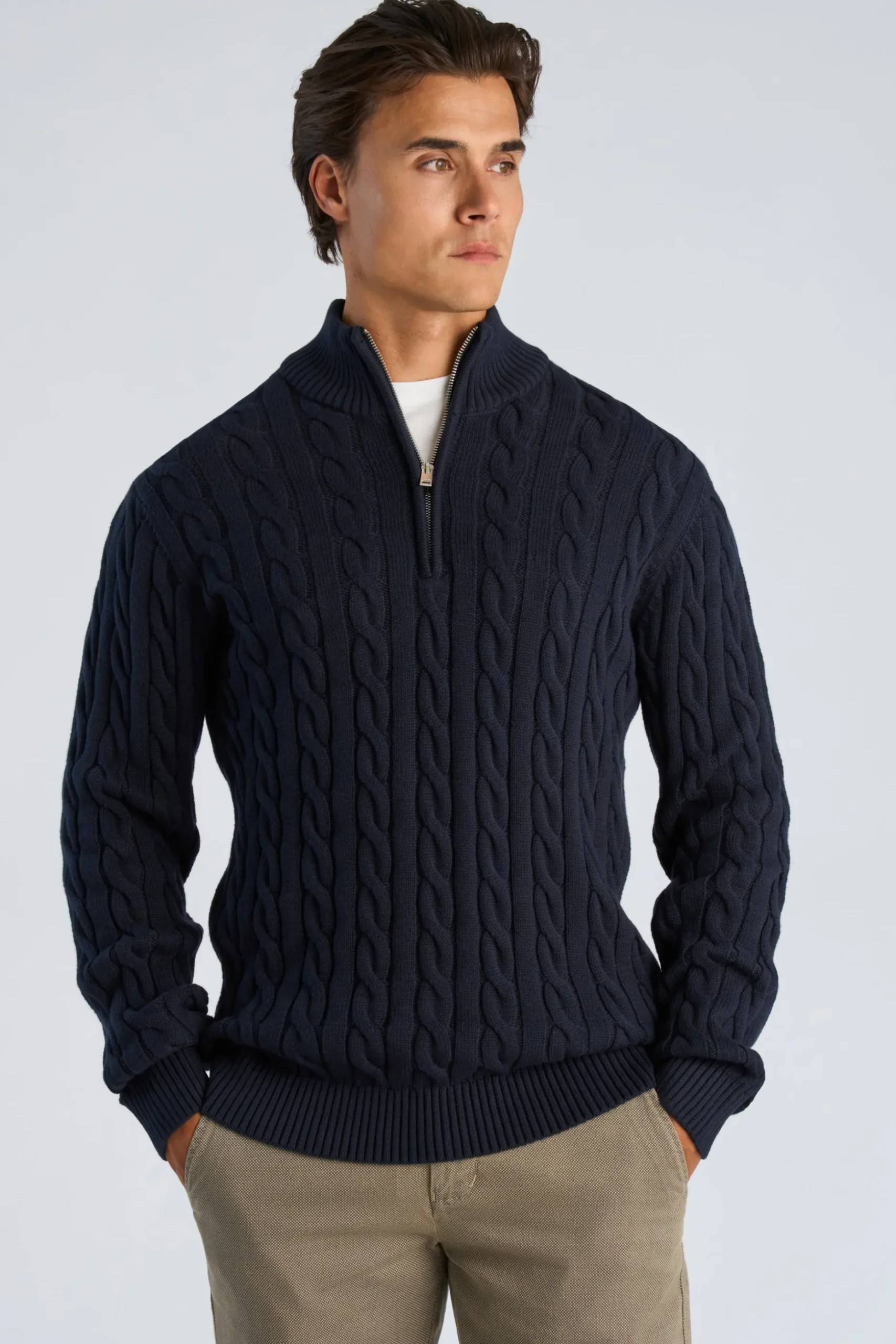 Half-zip