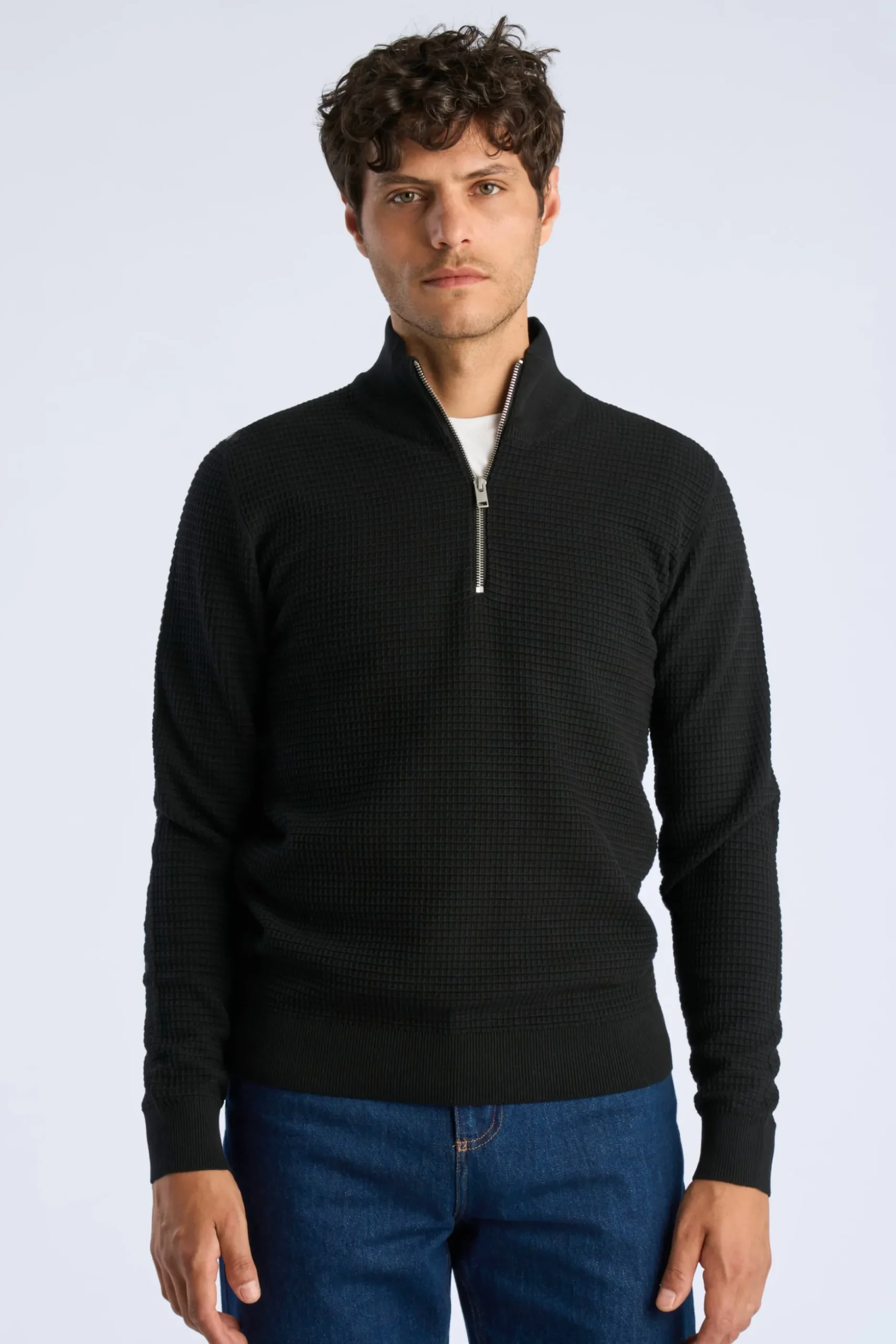 Half-zip