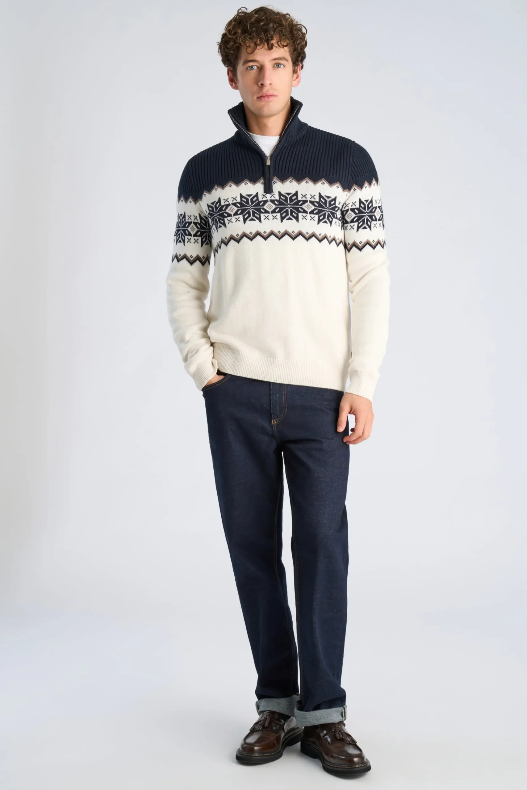 Half-zip