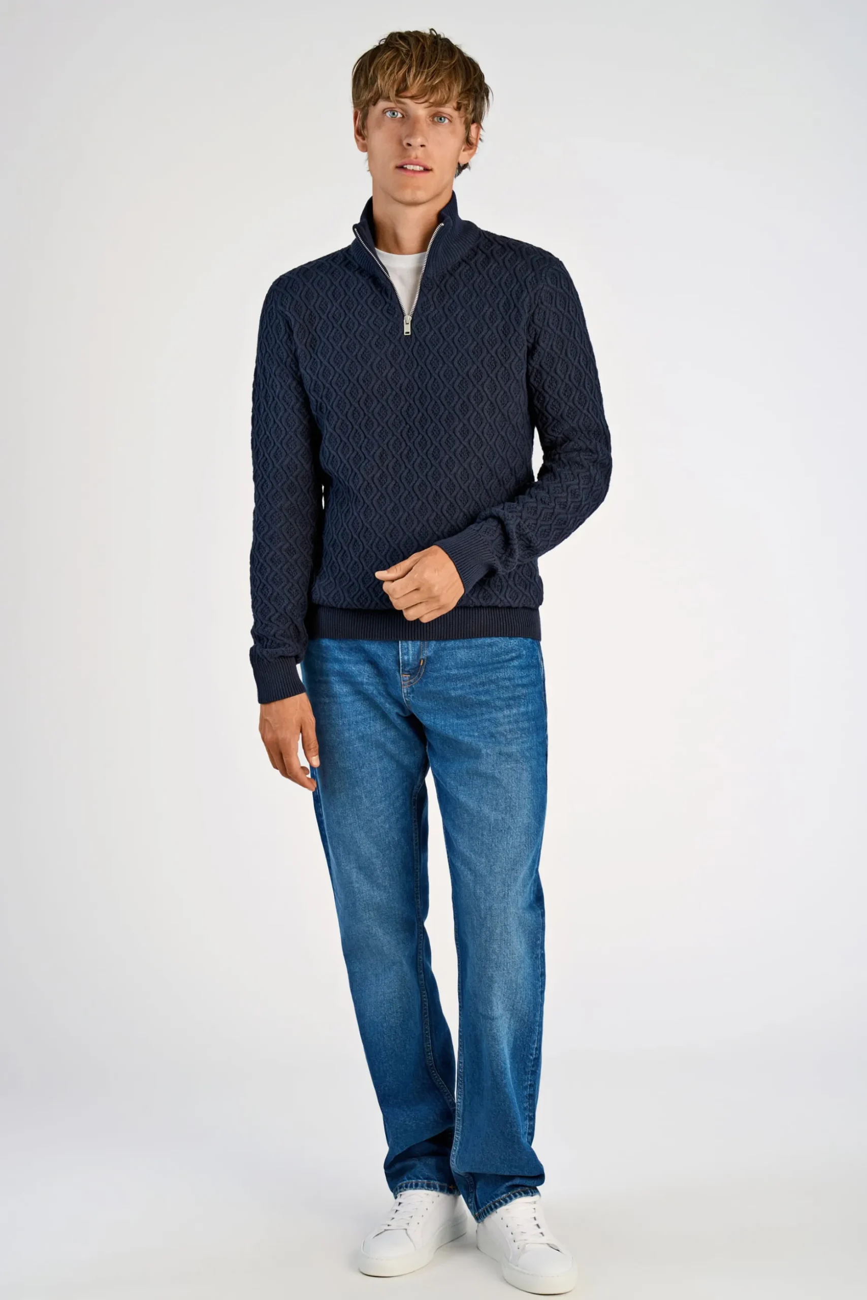Half-zip