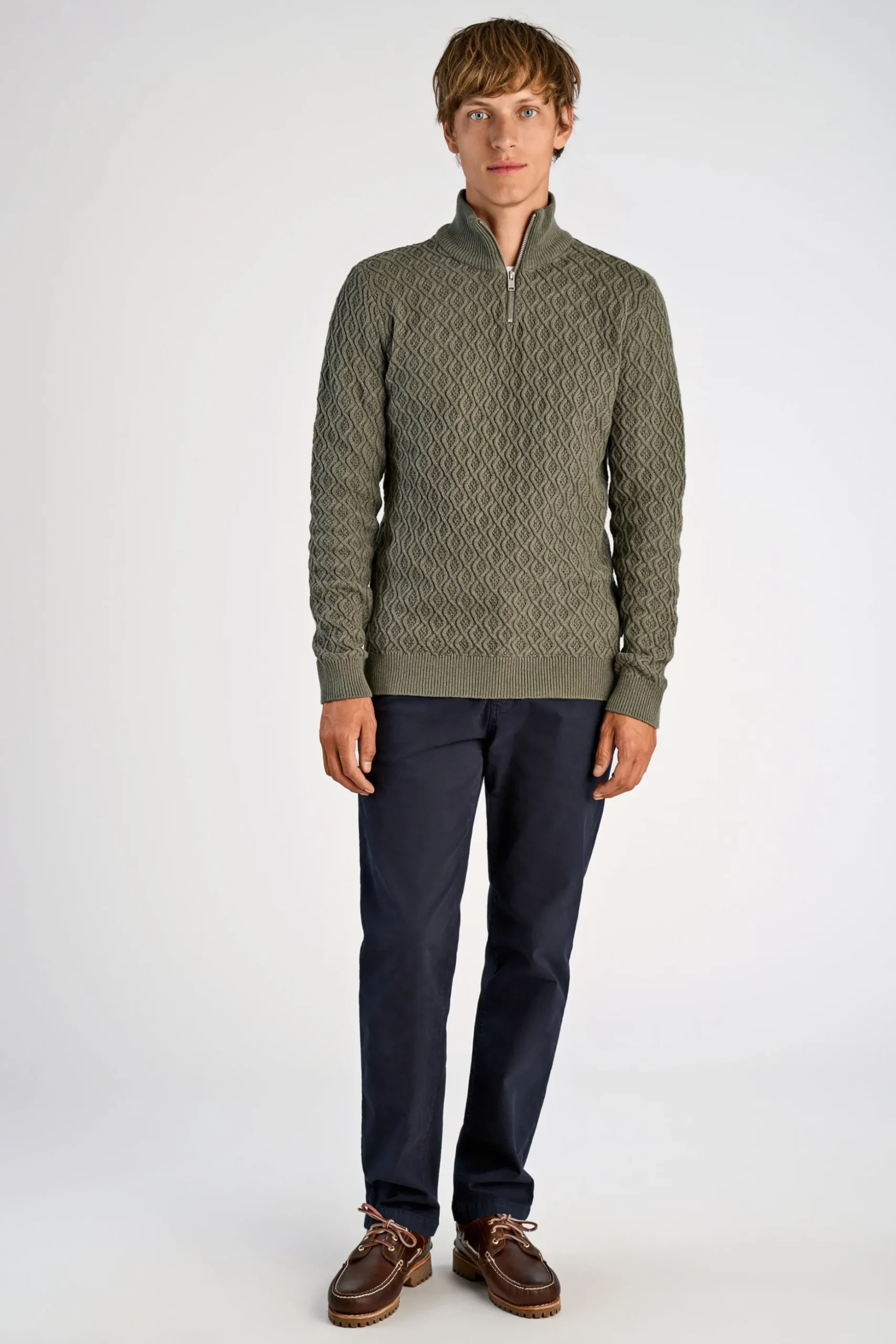Half-zip