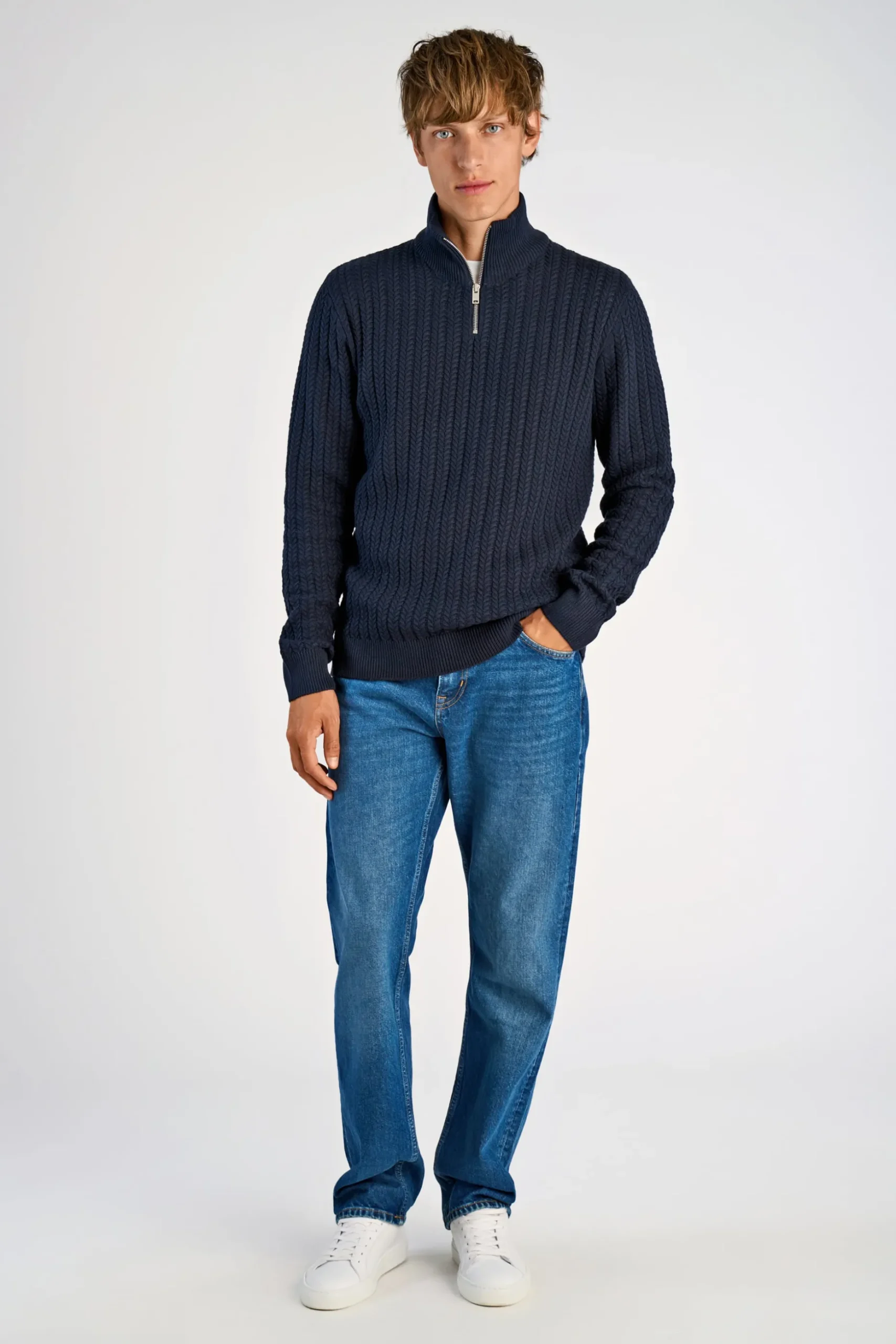 Half-zip