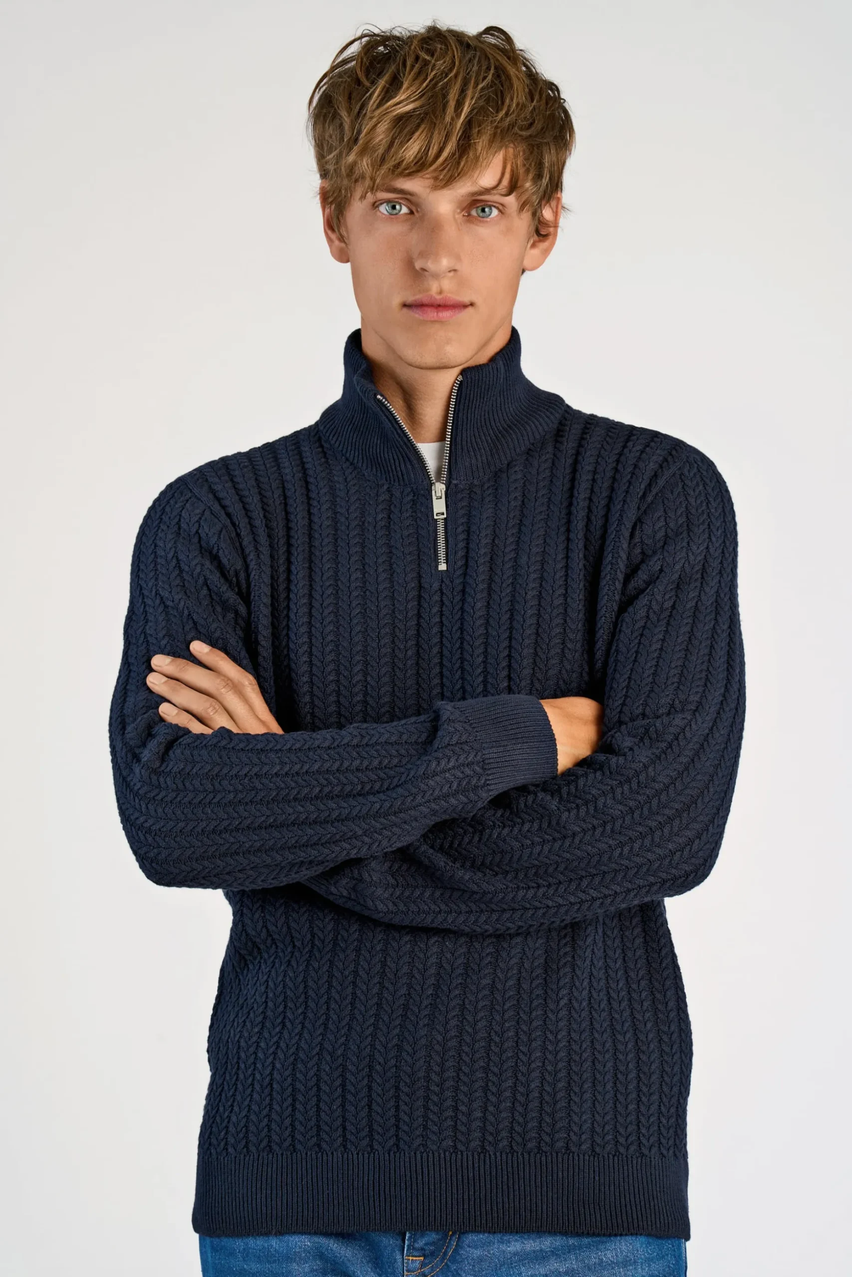 Half-zip