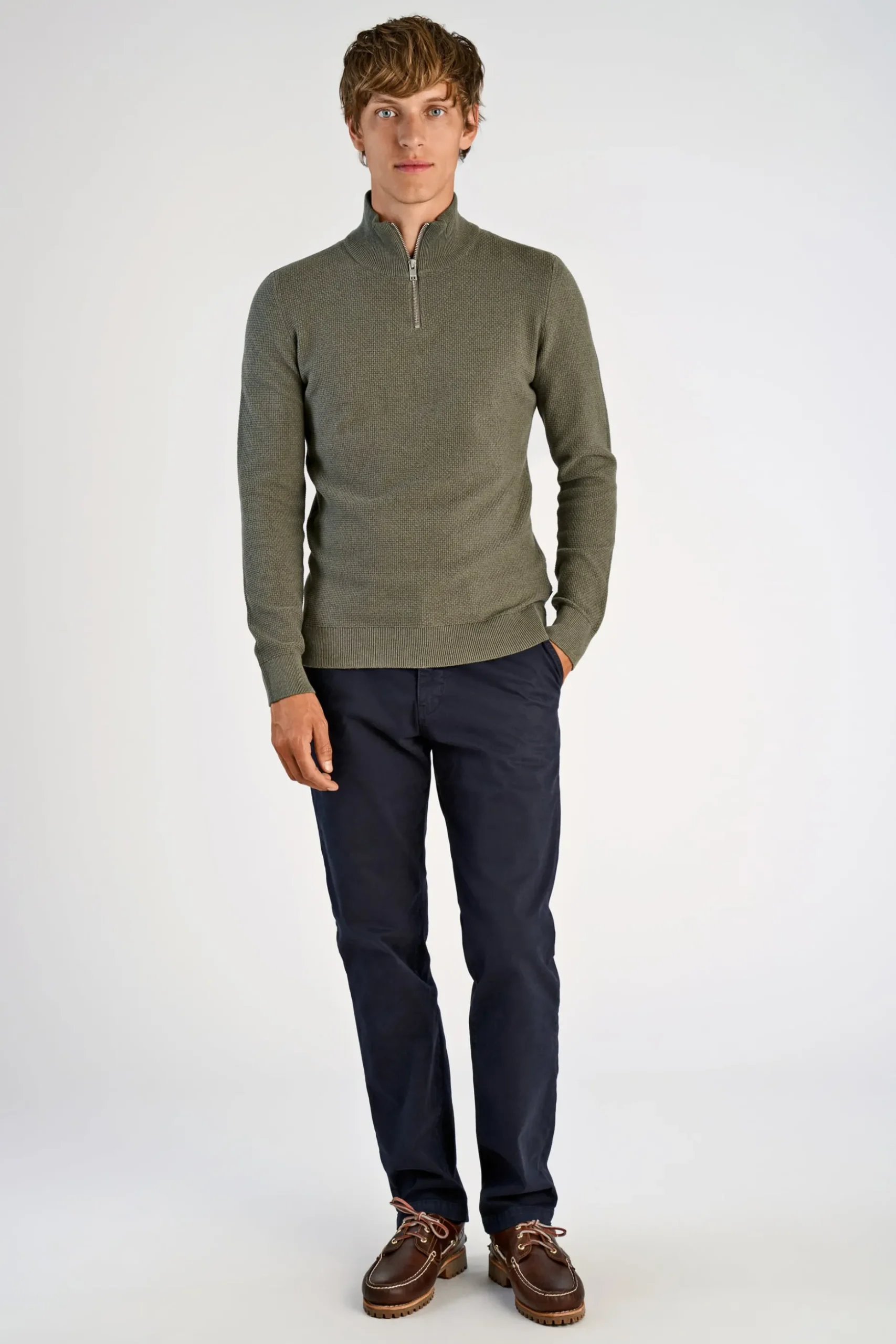 Half-zip