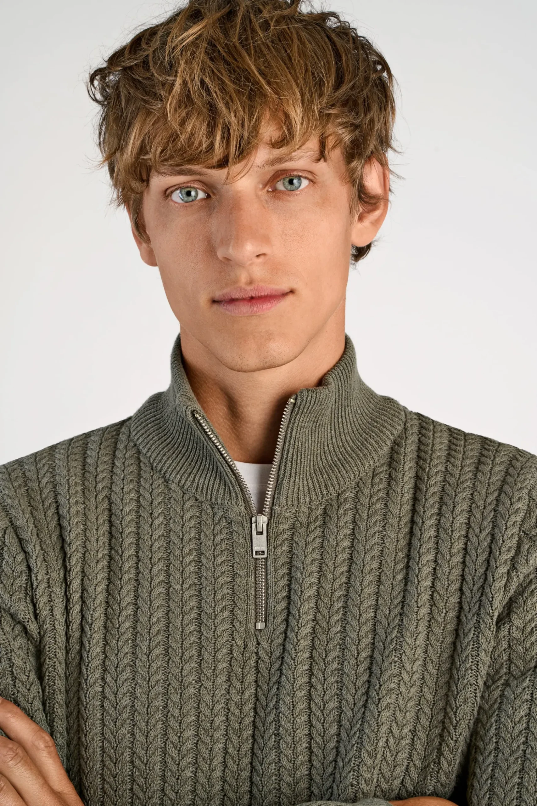 Half-zip