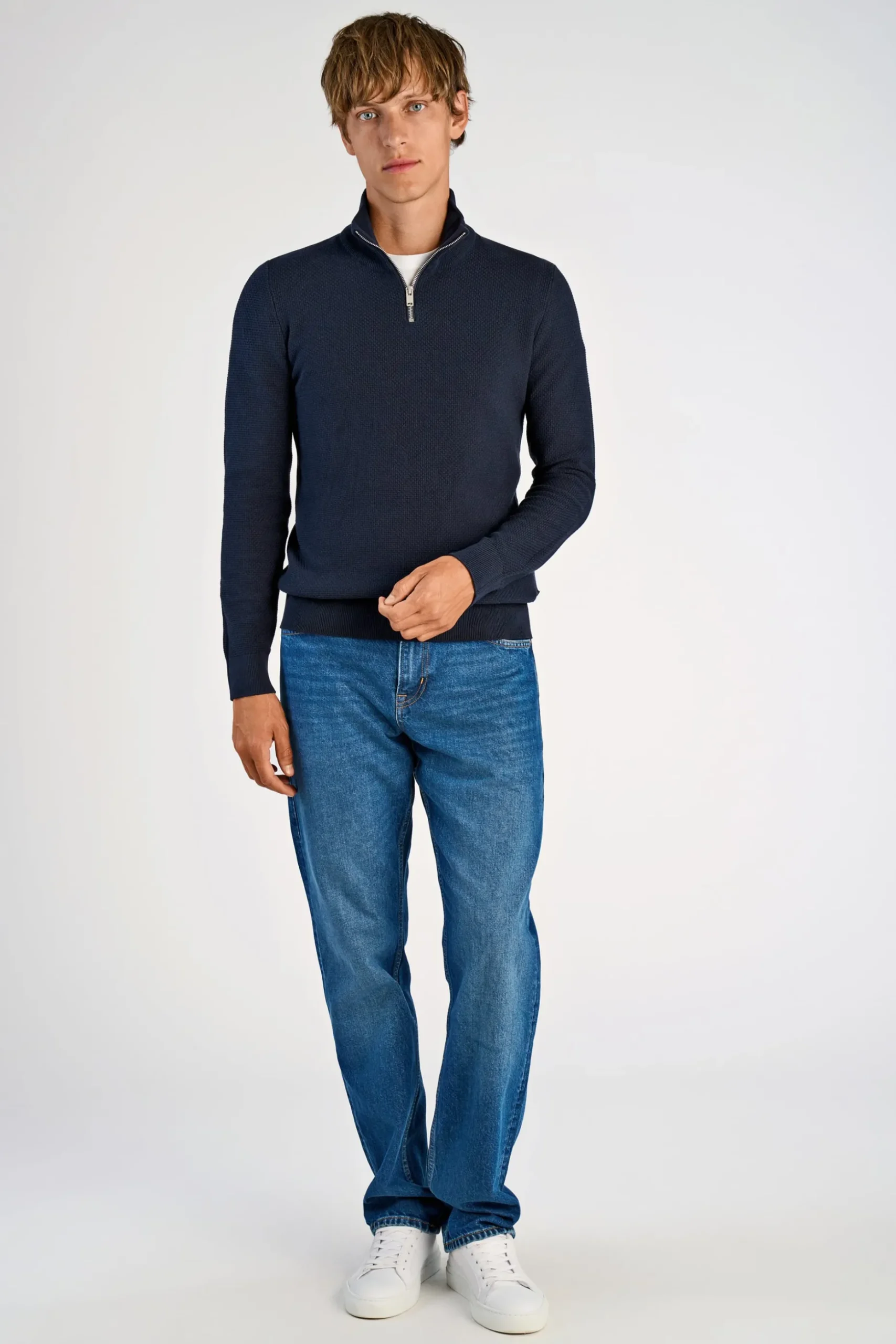 Half-zip