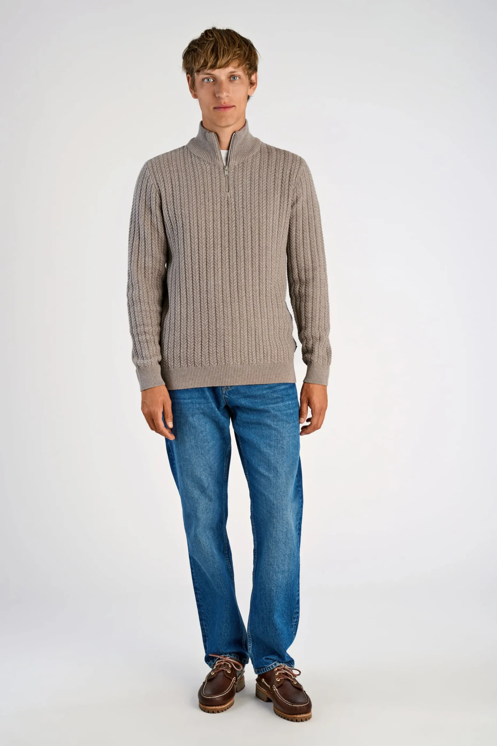 Half-zip