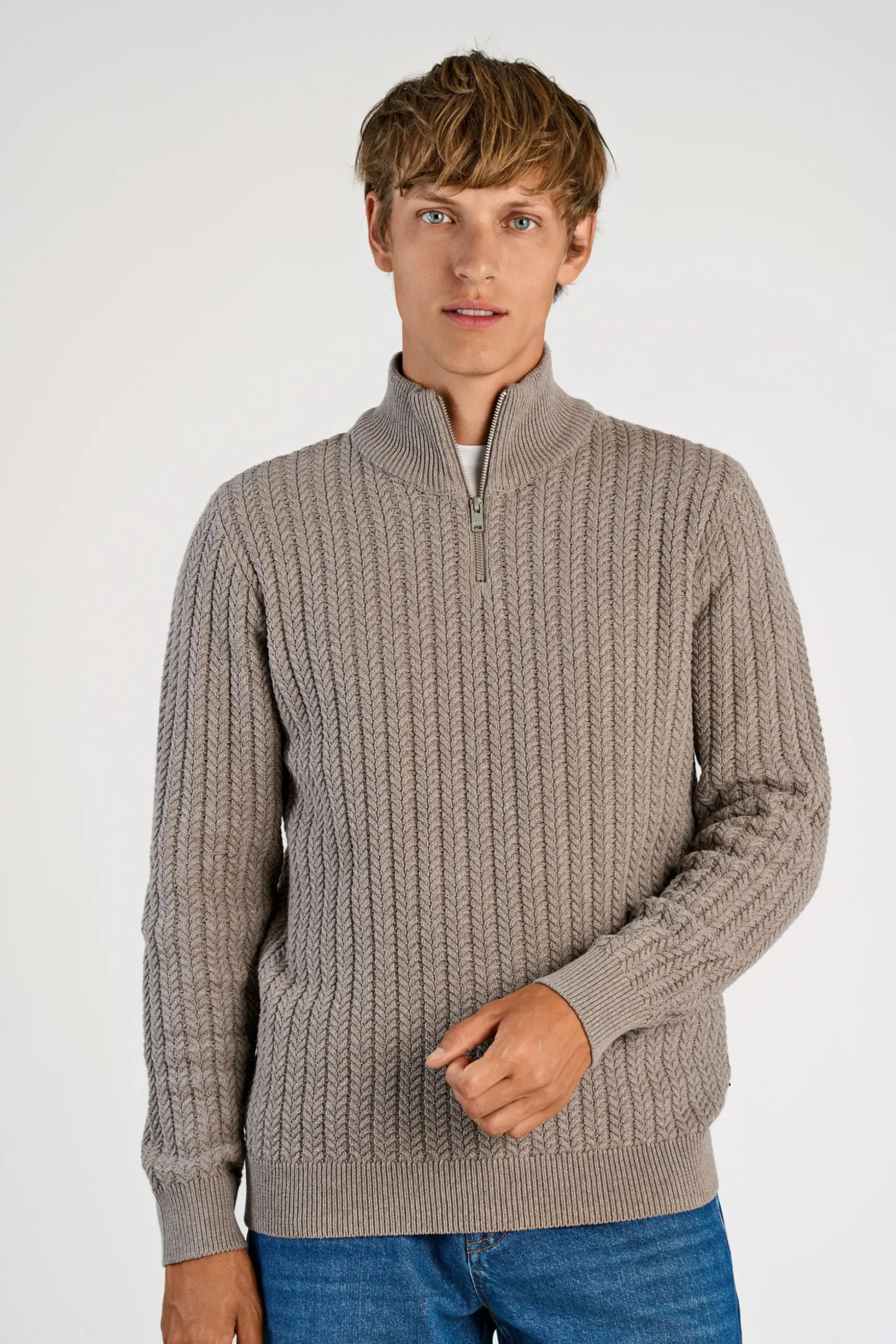 Half-zip