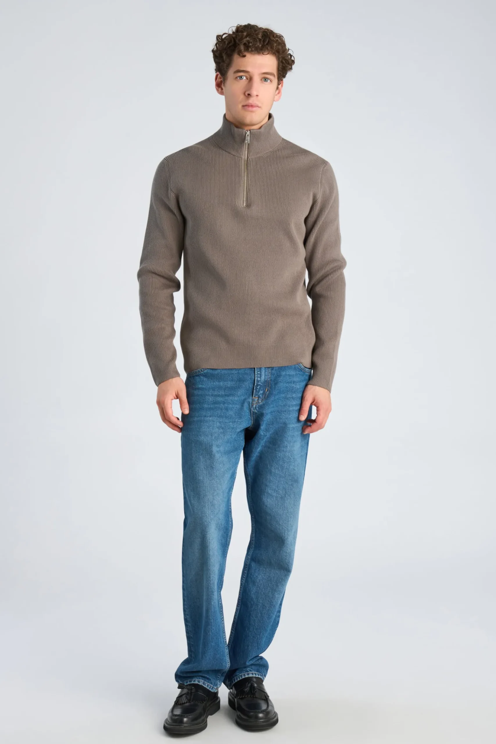 Half-zip