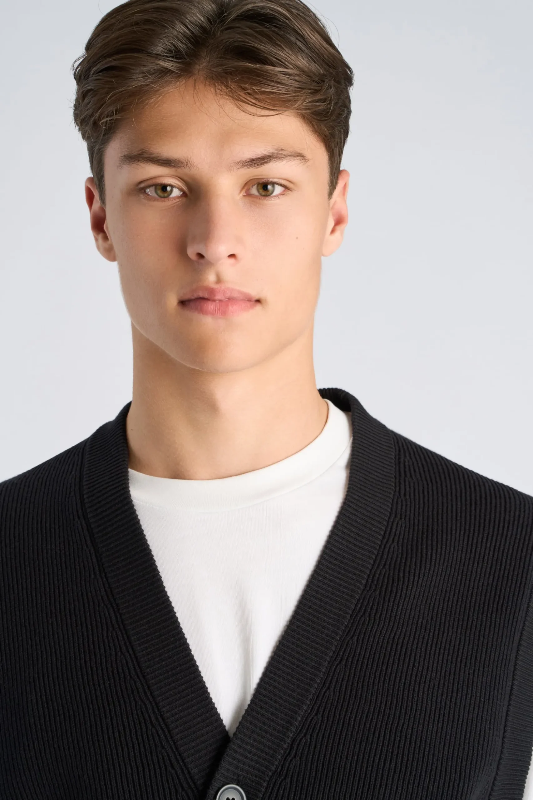 Stickad väst